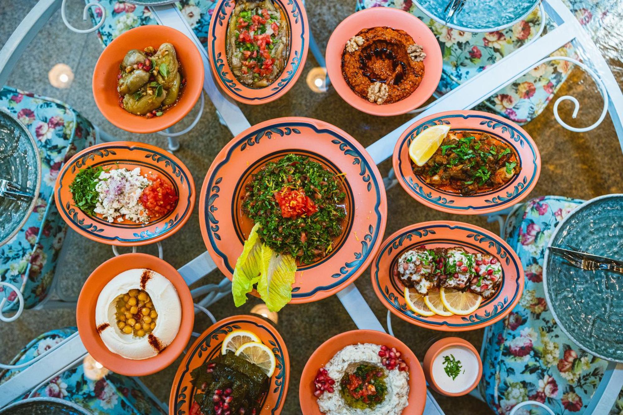 Millennium Place Ad Dawhah Esterno foto A selection of Turkish meze